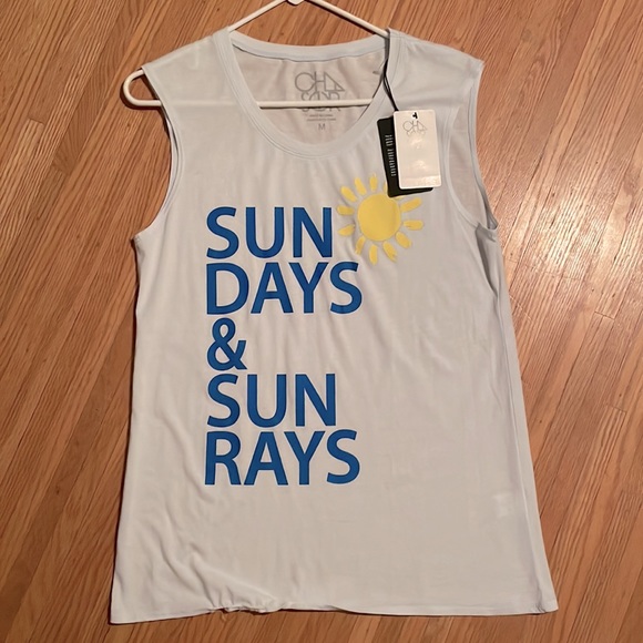 NWT Chaser Sun Rays Tank-Size Medium - Picture 2 of 3
